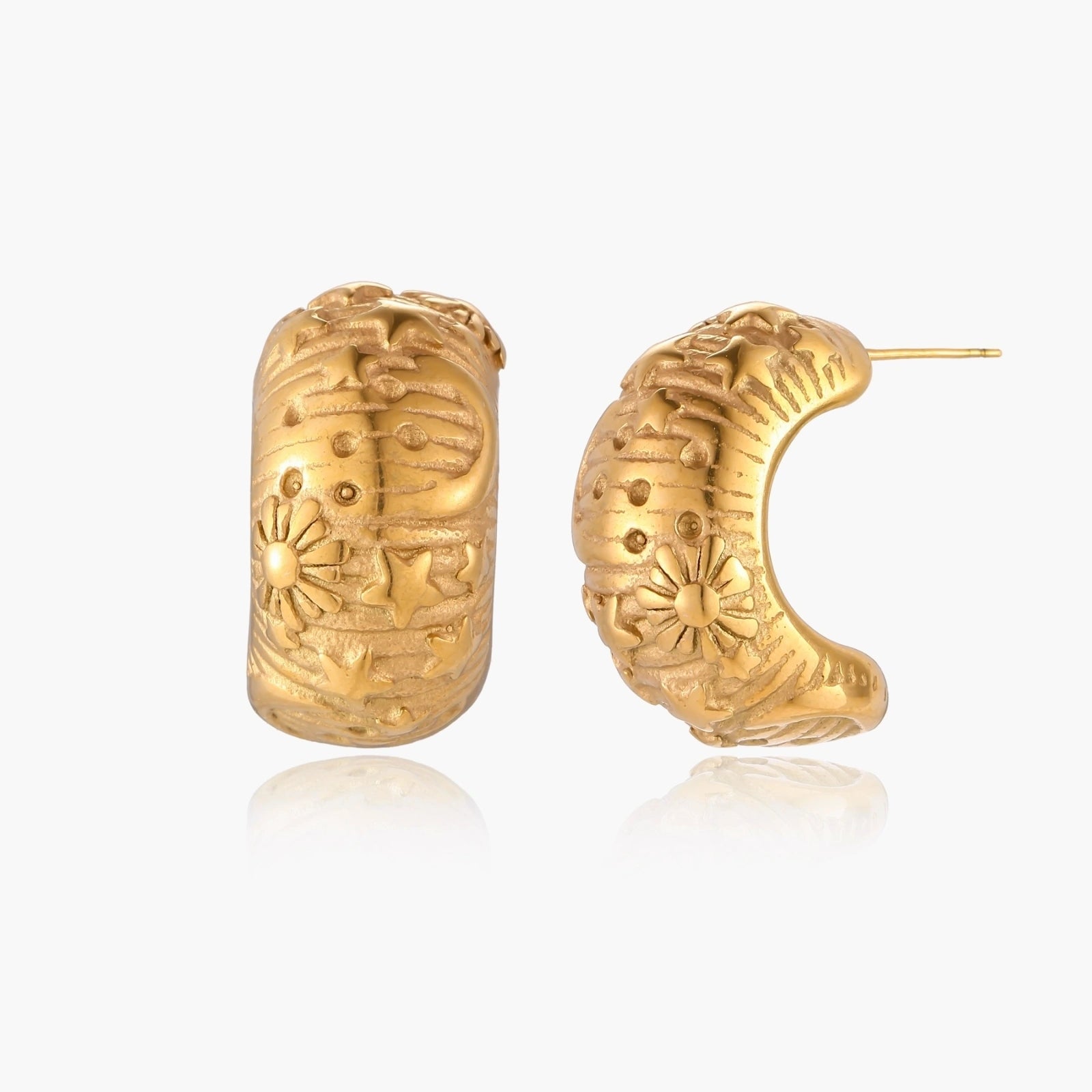 Celestial Dreams Hoops | Conrad Collective Permanent Jewelry